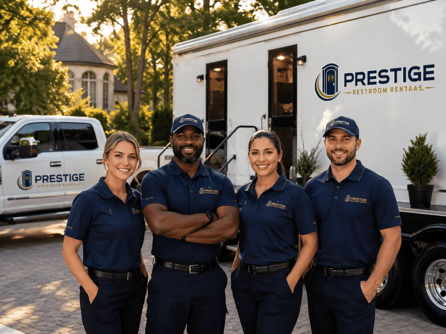Trusted Luxury Portable Restrooms company in Akaska, SD